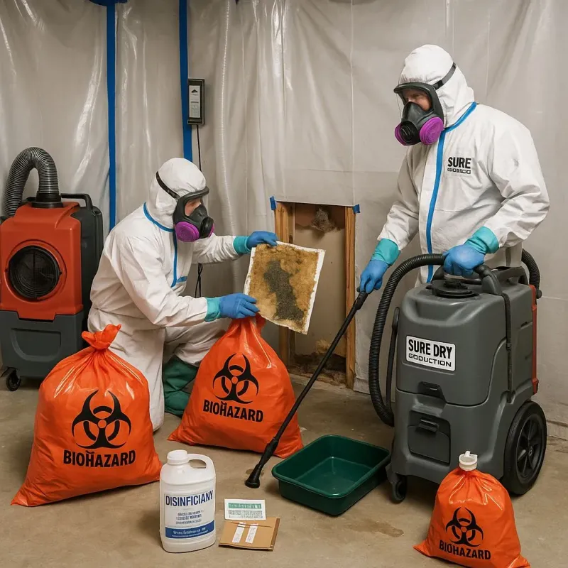 Contaminated Water Handling Protocols process in Houston, TX