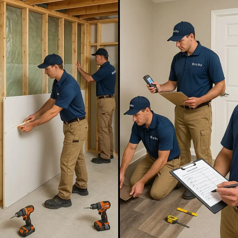 Repairs and Reconstruction process in Houston, TX