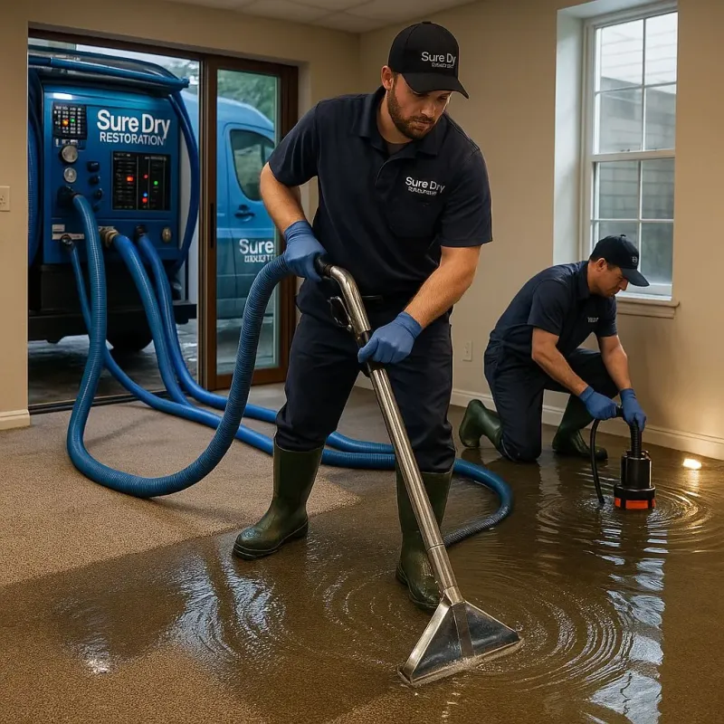 Water Extraction and Removal process in Houston, TX